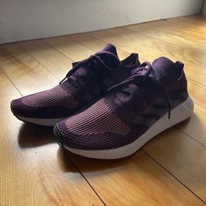 Adidas Purple Swift Run Knit Sneakers size W8